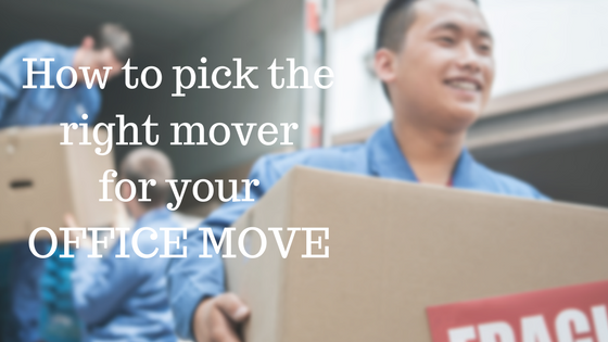 How to Pick the Right Mover for Your Office Move  