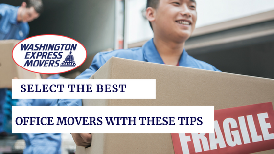 Select the Best Office Mover with these Tips  